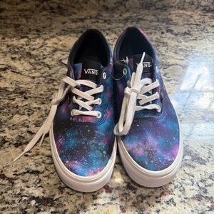 Vans Off the Wall Galaxy Lace Up Sneakers 8